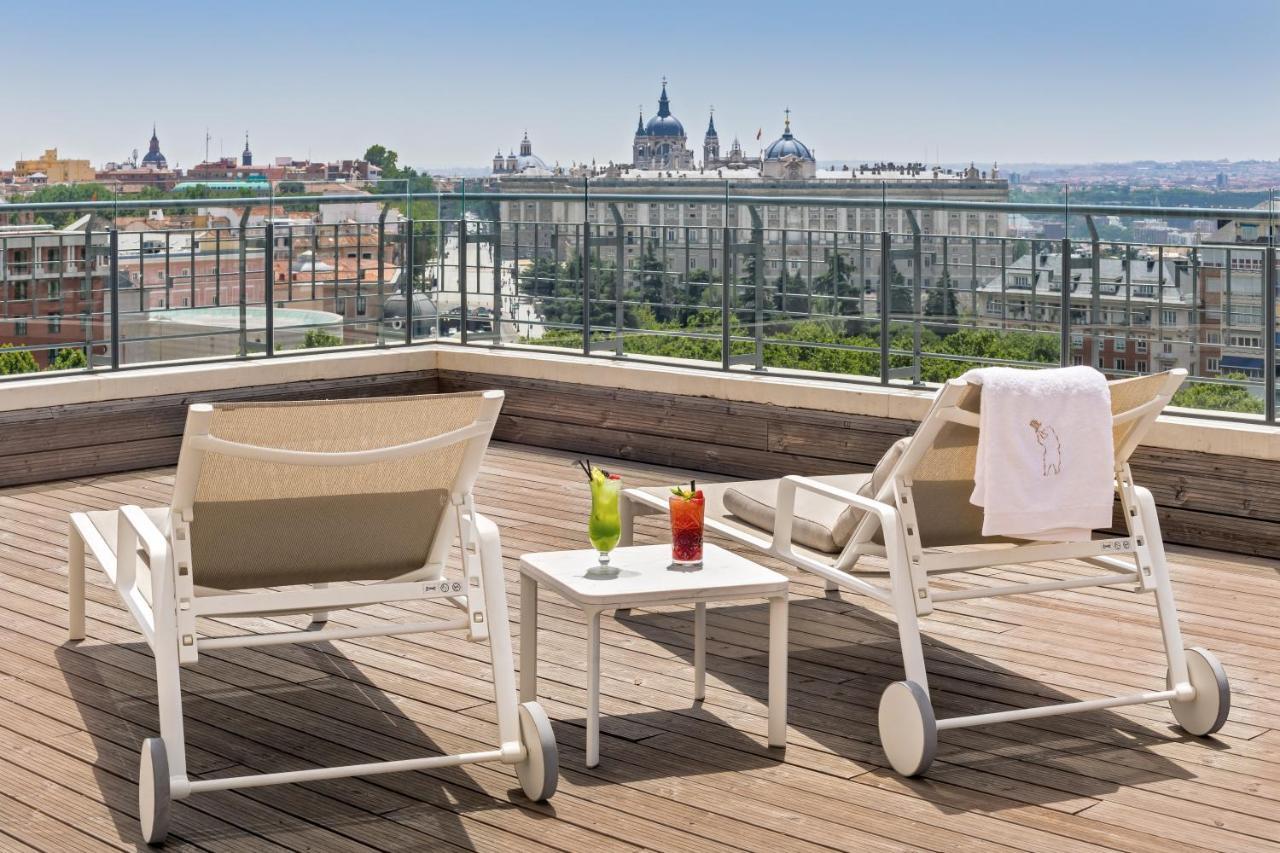 Barcelo Torre De Madrid Hotel Ngoại thất bức ảnh Rooftop terrace