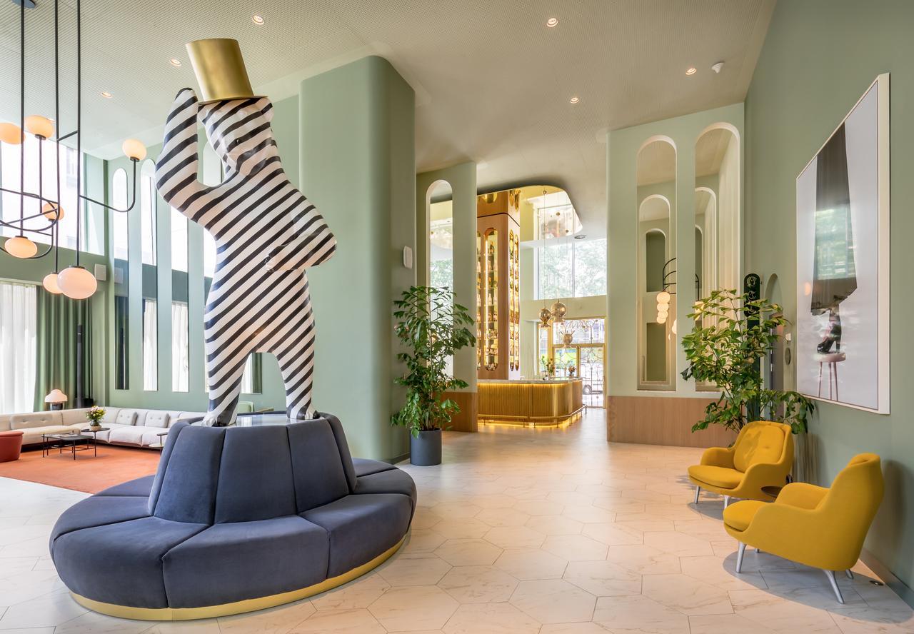 Barcelo Torre De Madrid Hotel Ngoại thất bức ảnh Lobby of the hotel